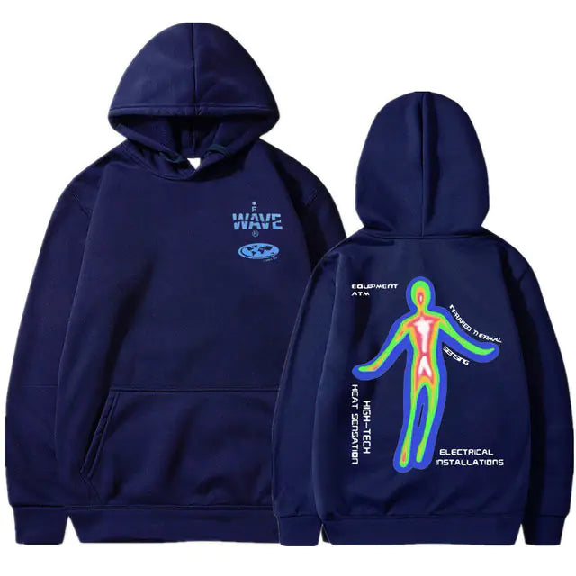 Skeleton Thermal hoodie