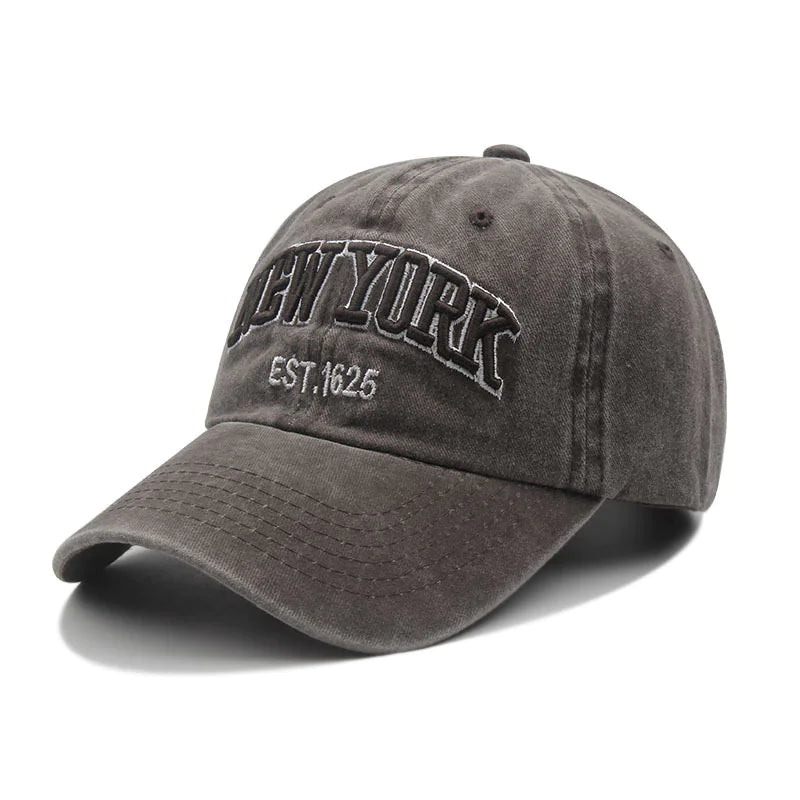 New York Washed Cotton Baseball Cap