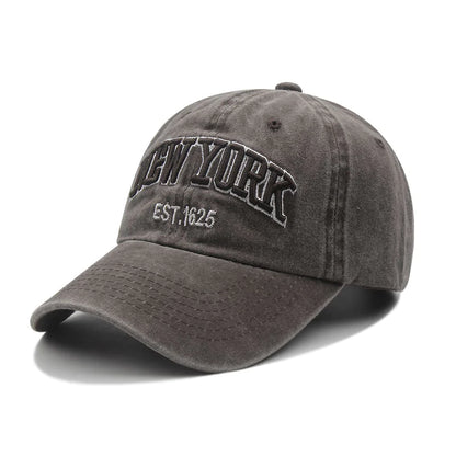 New York Washed Cotton Baseball Cap