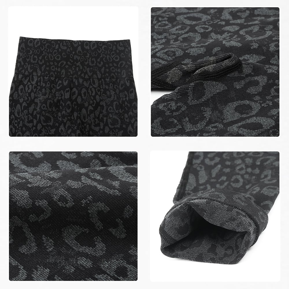 Leopard Print High Waist Yoga Fitness Pants