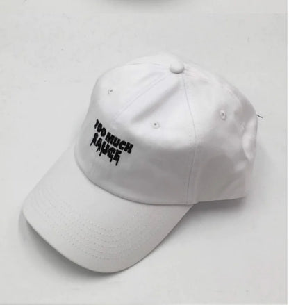 Baseball Cap in Black and White