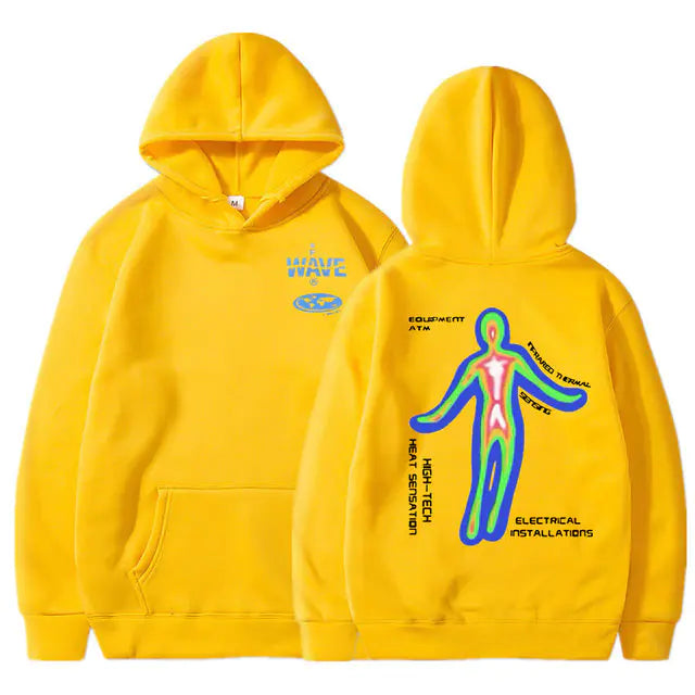 Skeleton Thermal hoodie
