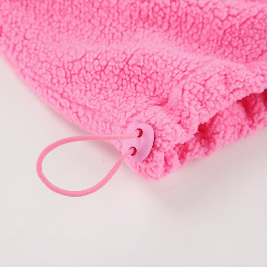 Knitted Fleece Pullover Sweater