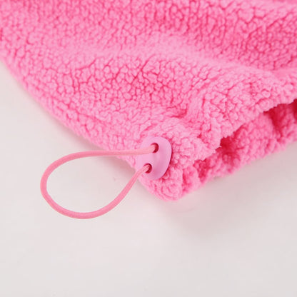 Knitted Fleece Pullover Sweater