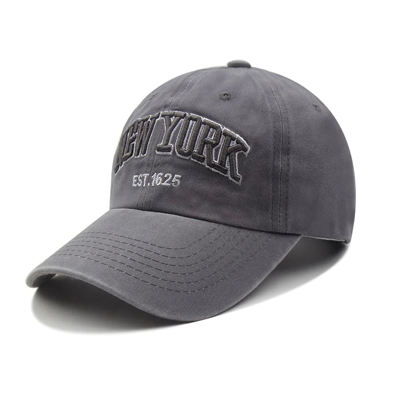 New York Washed Cotton Baseball Cap