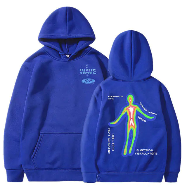 Skeleton Thermal hoodie
