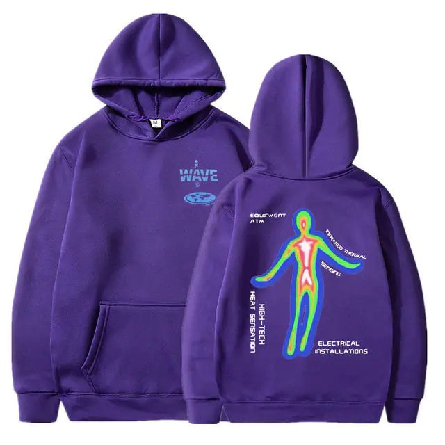 Skeleton Thermal hoodie