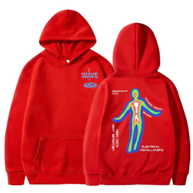 Skeleton Thermal hoodie