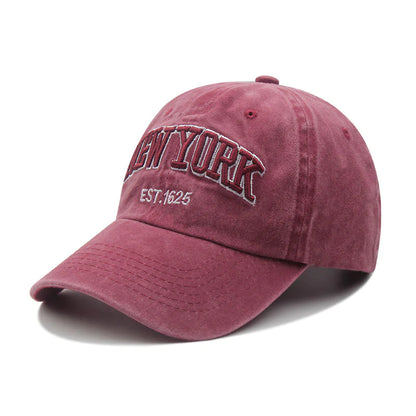 New York Washed Cotton Baseball Cap